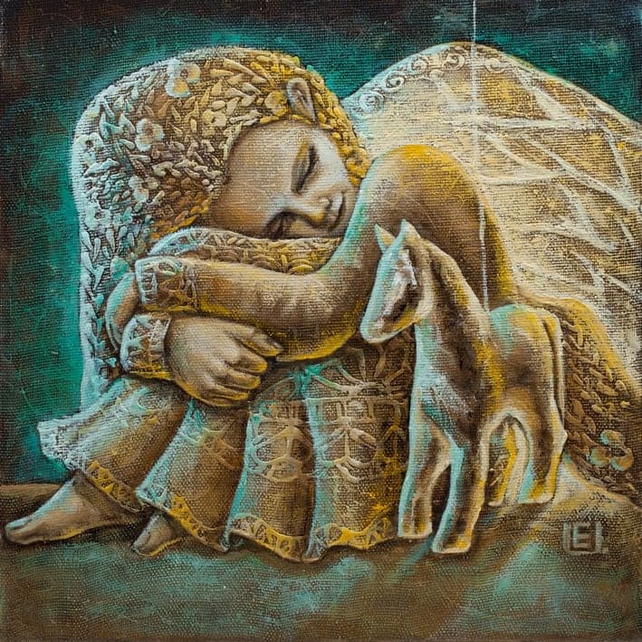 Mały anioł 2 (zielony) — Eurika Urbonavičiūtė